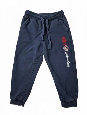 Disney 101 Dalmatians Navy Blue Embroidered Sweatpants Joggers 18-24M